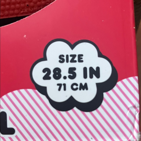 NIB!!! Hello Kitty Red and Black Size 28.5”Basketball - Picture 5 of 10